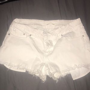 Forever 21 Shorts - White forever 21 denim shorts Forever 21 Shorts - White forever 21 denim shorts